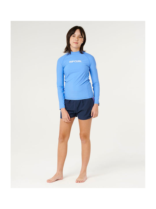 Lycra dziewczęca RIP CURL Classic Surf Ls Rashvest-Girl niebieska
