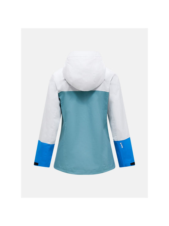 Kurtka PEAK PERFORMANCE Trail Hipe Shell Jacket Women biały
