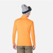 Koszulka termiczna męska Rossignol Classique 1/2 Zip pomarańczowy - Adventure Sports
