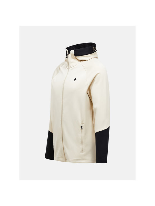 Bluza męska PEAK PERFORMANCE Rider Essentials Midlayer Zip Hood piaskowa

