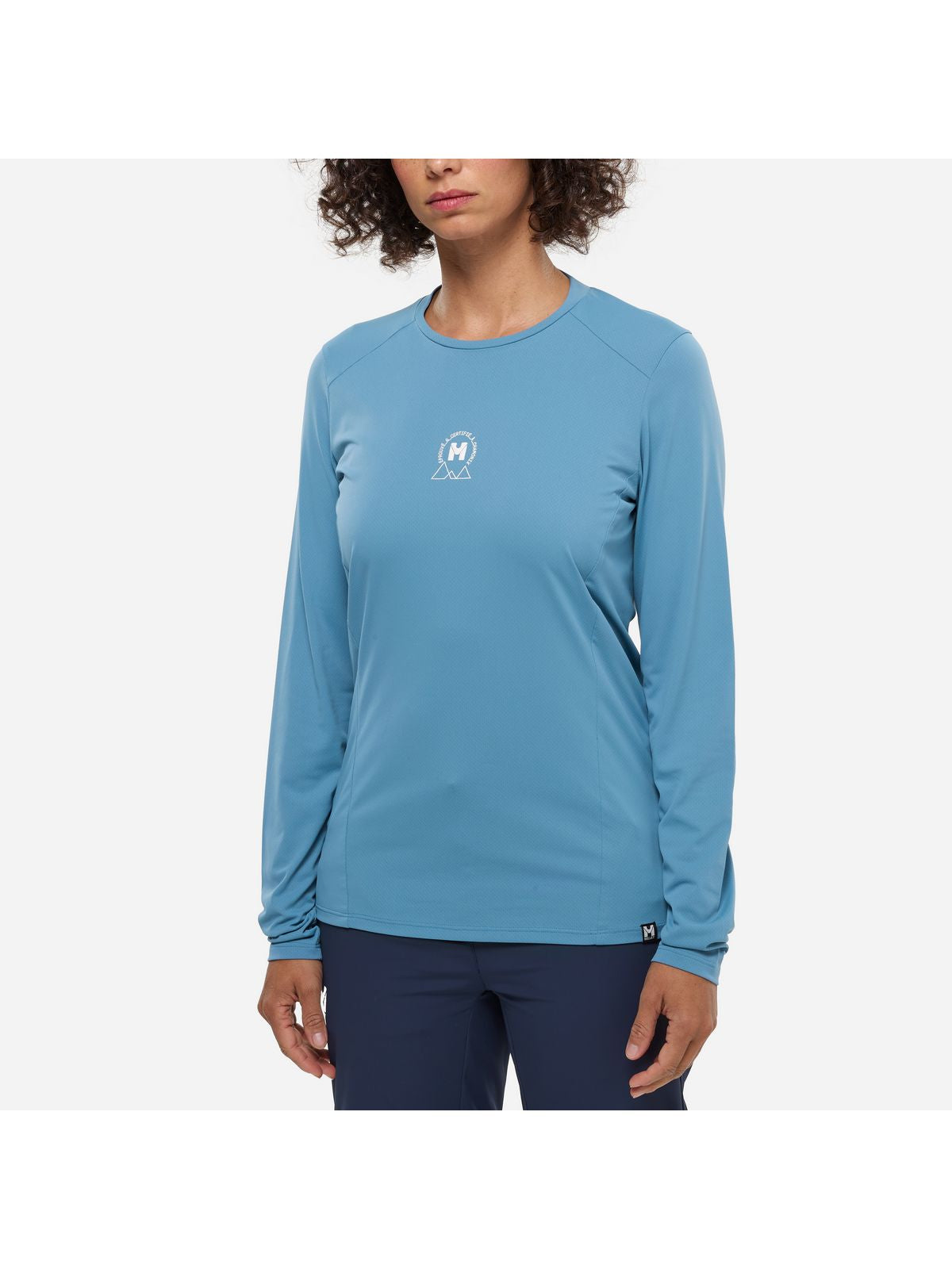Koszulka damska MILLET Seneca Ts Ls Uv W niebieska