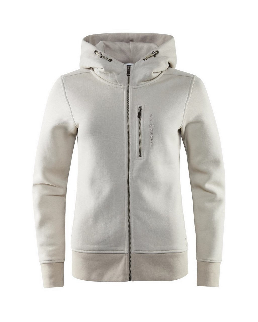 Bluza rozpinana z kapturem Sail Racing W GALE ZIP HOOD beżowa