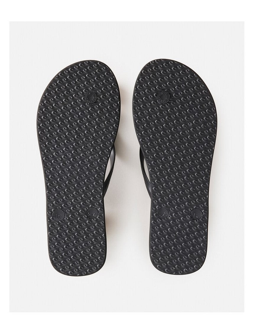 Japonki plażowe damskie RIP CURL Icons Of Surf Bloom Open Toe czarne