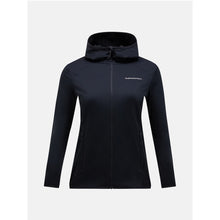 Bluza damska PEAK PERFORMANCE Light Zip Hood czarna
