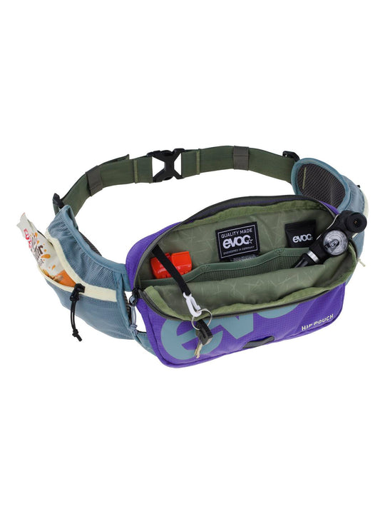 Nerka EVOC Hip Pouch steel - violet - dark olive
