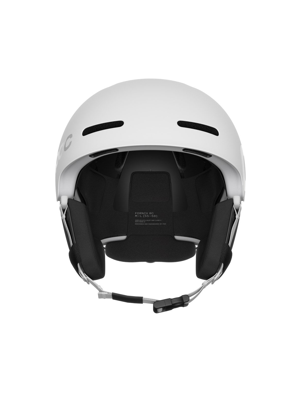 Kask narciarski POC Fornix BC biały mat