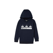 Bluza HELLY HANSEN K HH GRAPHIC HOODIE granatowy - Adventure Sports
