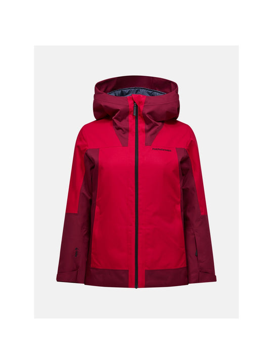Kurtka PEAK PERFORMANCE W Rider Tech Insulated Jacket bordowy
