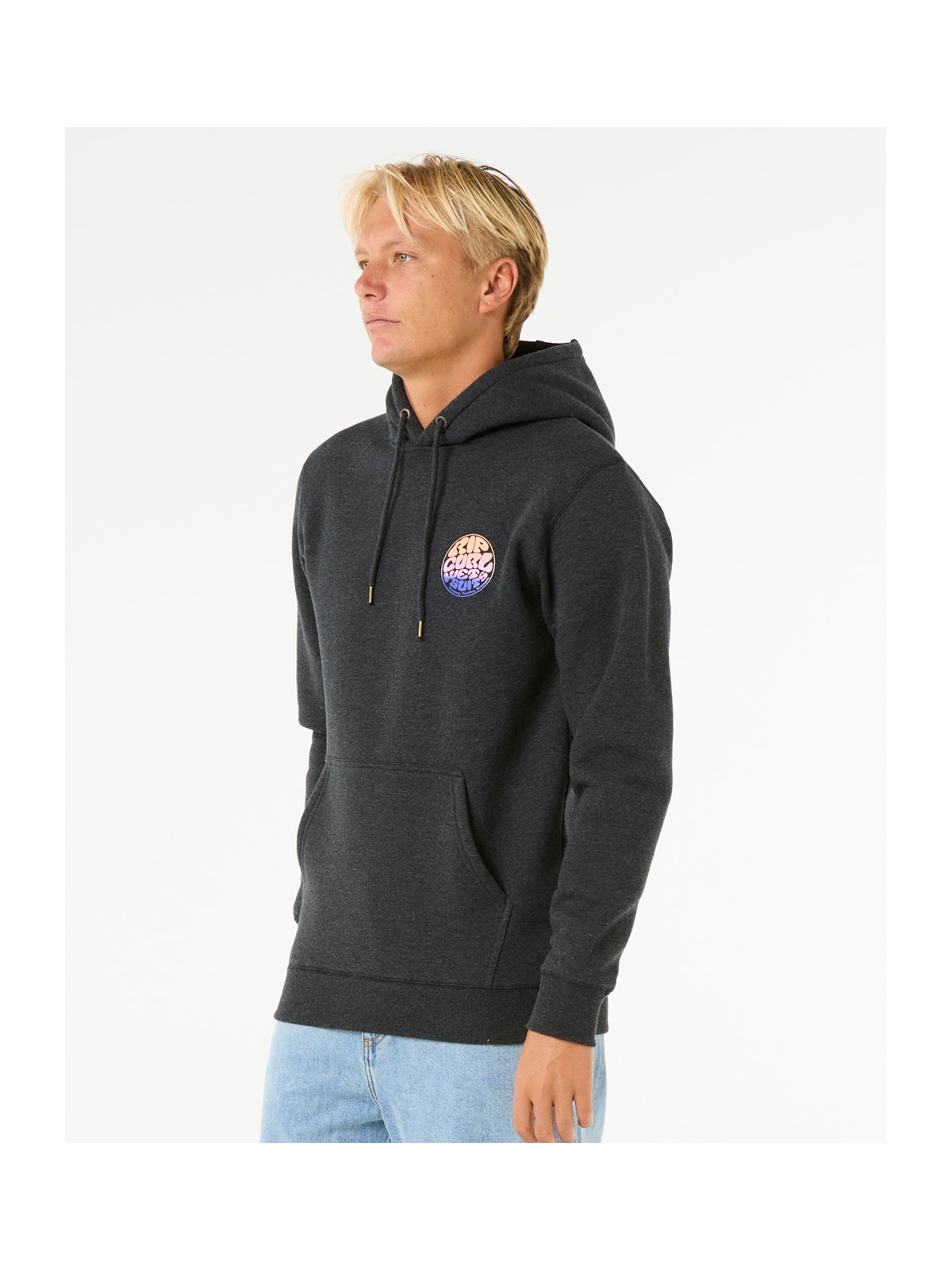 Bluza męska z kapturem RIP CURL Wetsuit Icon Hood czarna
