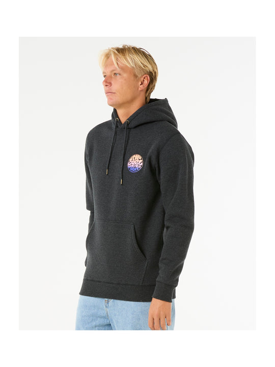 Bluza męska z kapturem RIP CURL Wetsuit Icon Hood czarna
