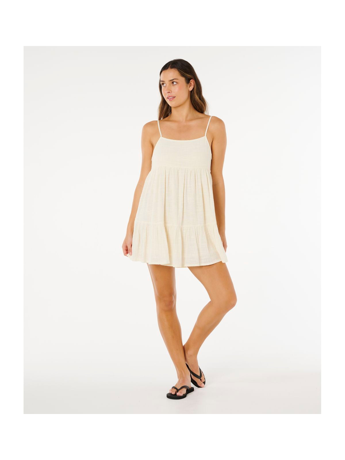 Sukienka RIP CURL Classic Surf Cover Up beżowa