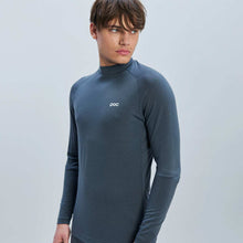 Koszulka narciarska POC M&#39;s Layer Merino Mock Neck Jersey szara
