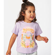 Koszulka RIP CURL Rainbow Tropics Art Tee-Girl fioletowy
