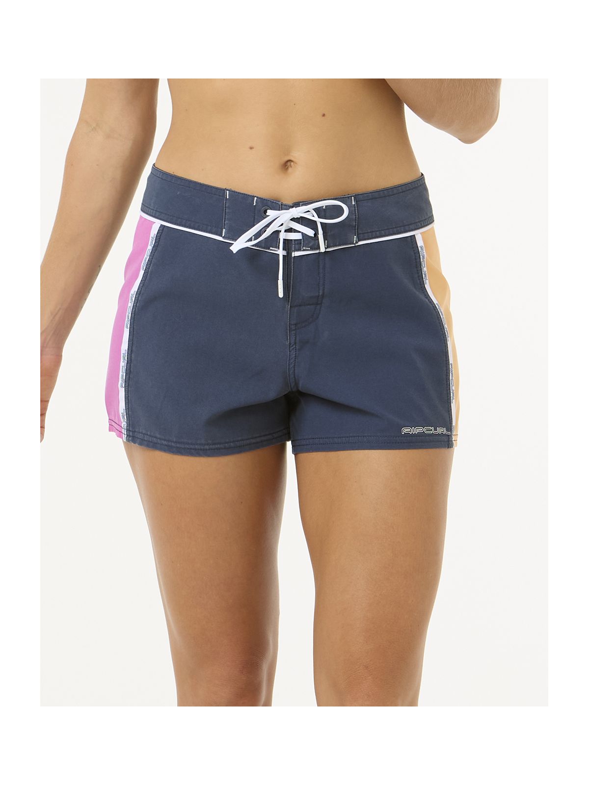 Szorty kąpielowe damskie RIP CURL Las Dalias Performance 3" granatowe