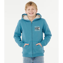 Bluza RIP CURL HAZE &amp; TUBE LINED Z/T HOOD-BOY niebieska
