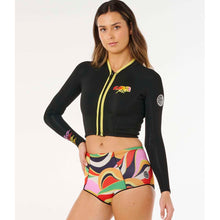 Kurtka damska RIP CURL G-Bomb 1.5 Ls Fz Crop Jkt czarna
