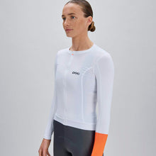 Koszulka rowerowa damska POC W's Cadence L/S Jersey biała
