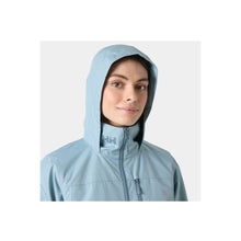Kurtka damska żeglarska HELLY HANSEN W Crew Hooded Jacket 2.0 niebieska
