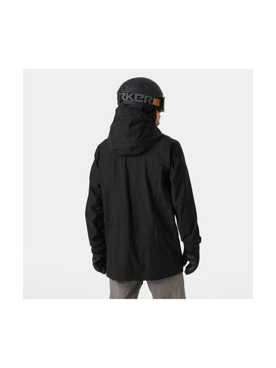 Kurtka narciarska męska HELLY HANSEN ALPHA LONG SHELL czarna
