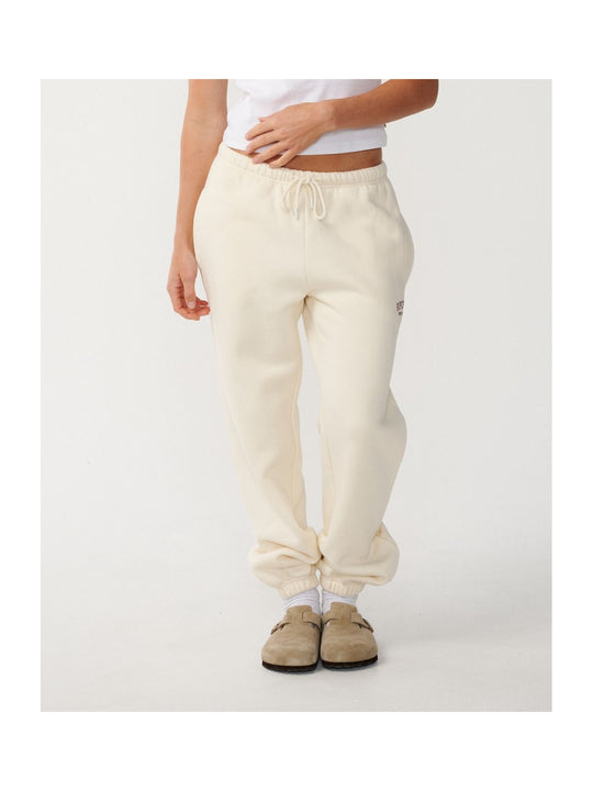 Spodnie damskie RIP CURL Varsity Sports Track Pant białe
