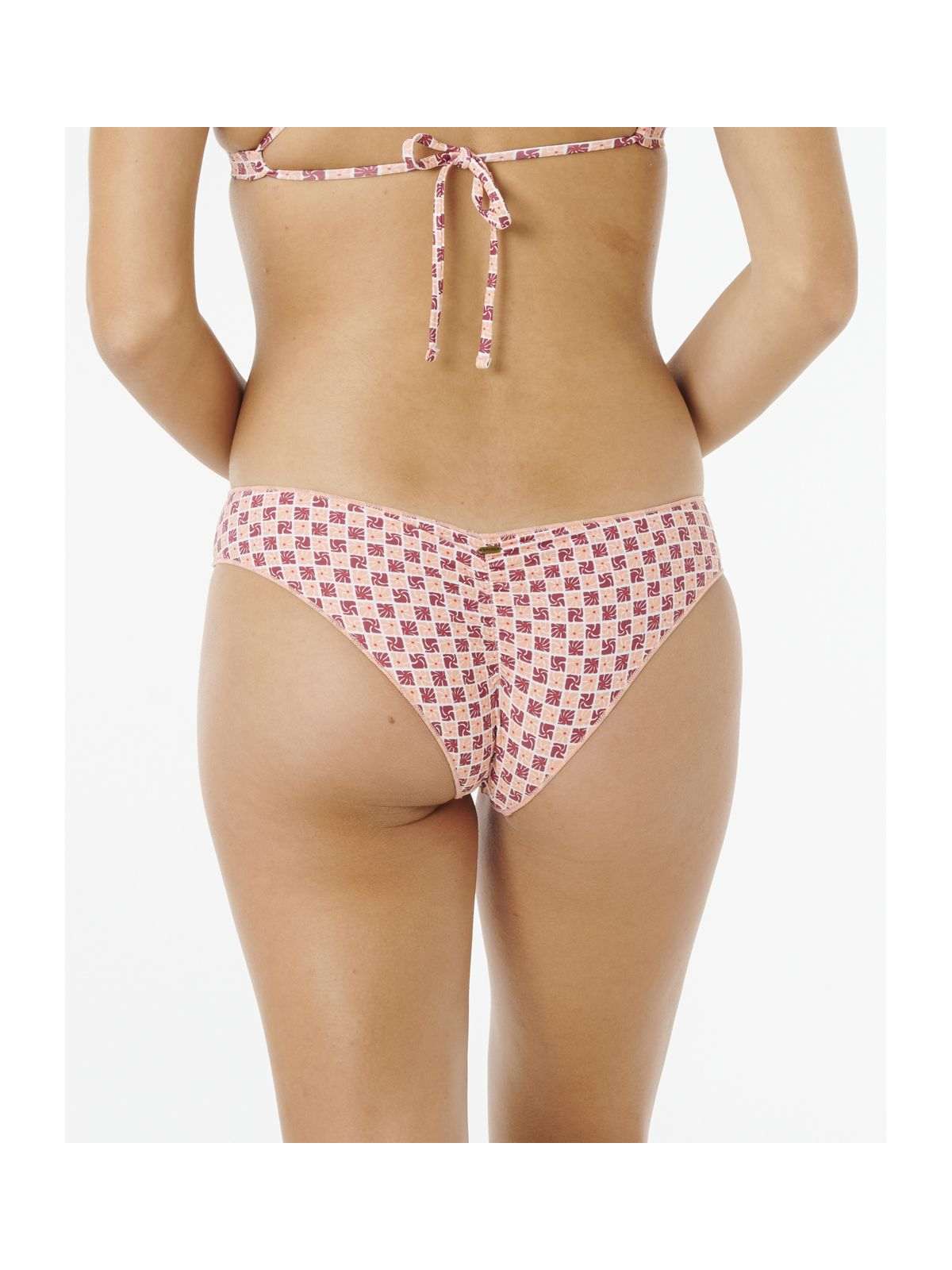 Dół od bikini damski RIP CURL Classic Surf Cheeky Pant czerwone