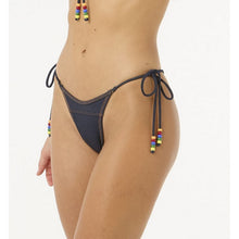 Majtki kąpielowe RIP CURL Dalias Denim Tie Side Skimpy niebieskie
