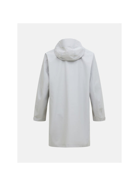 Kurtka męska PEAK PERFORMANCE M Treeline Hipe 2.5L Shell Parka kolor szary

