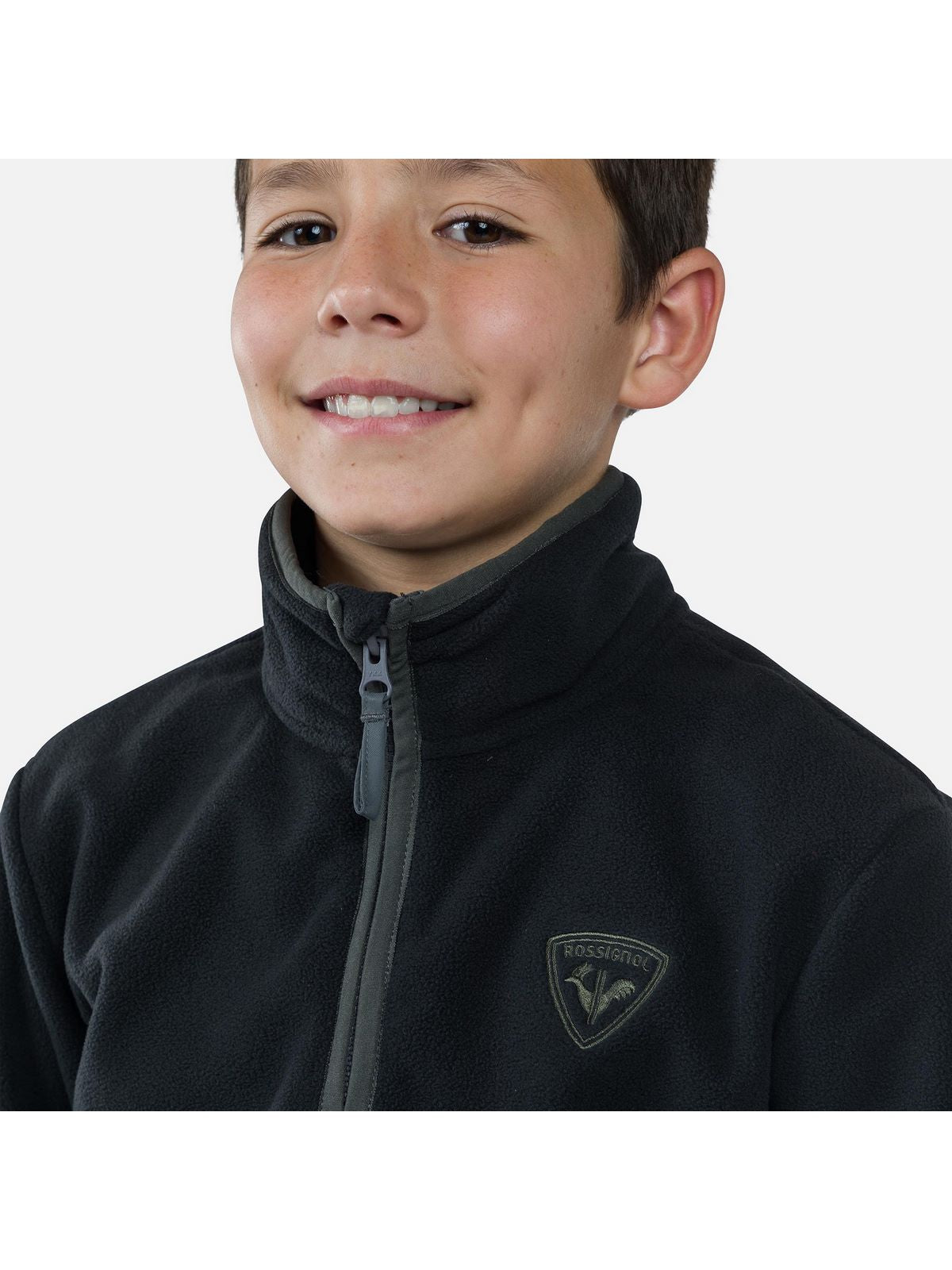 Bluza dziecięca ROSSIGNOL Jr Strawpile Fleece Hz czarny