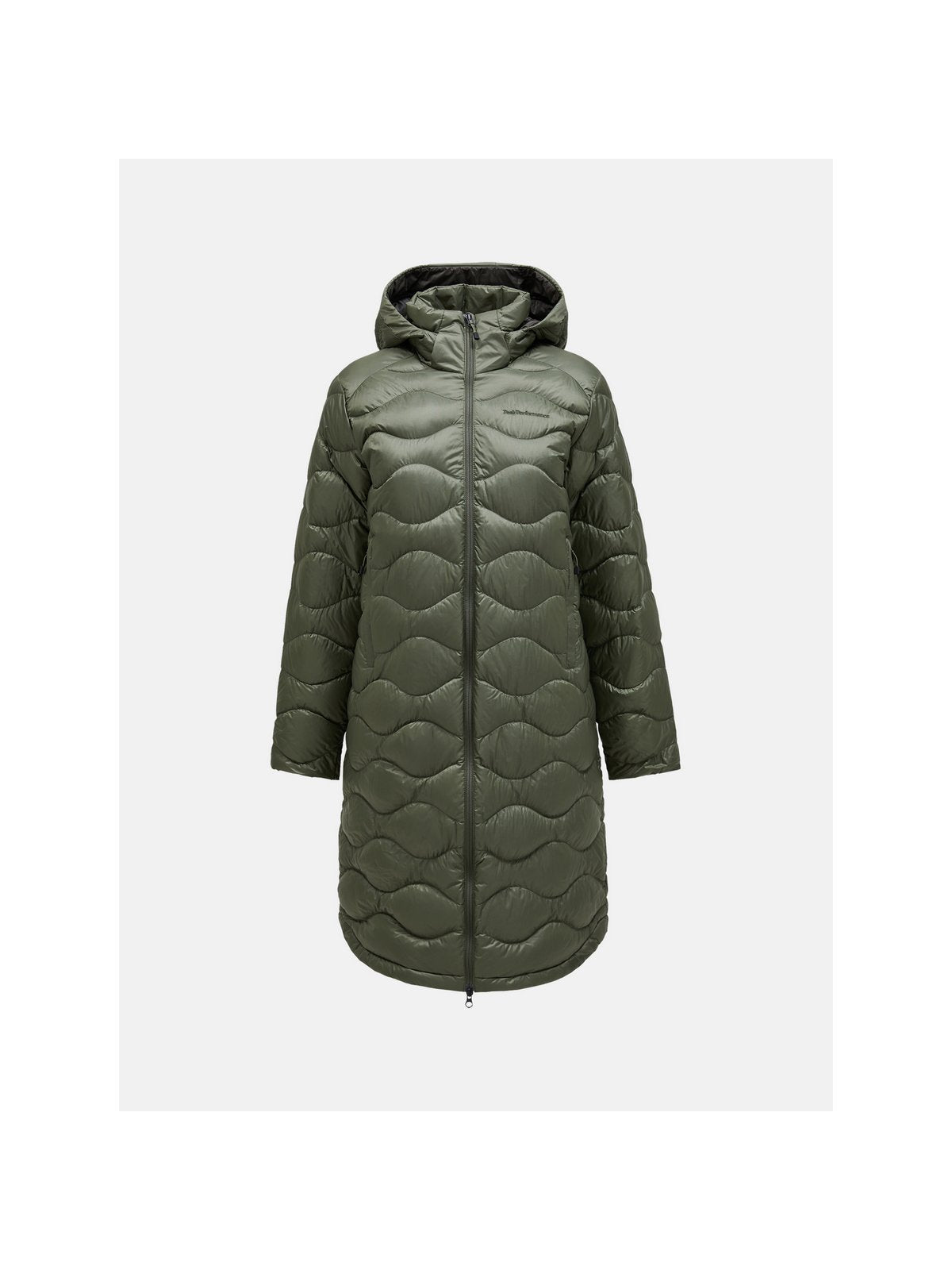 Płaszcz PEAK PERFORMANCE Helium Down Coat Women zielony