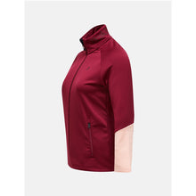 Bluza PEAK PERFORMANCE W Rider Essentials Zip Jacket bordowy

