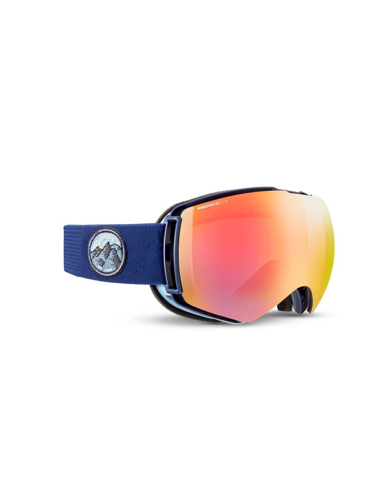 Gogle narciarskie JULBO Lightyear granatowy fotochrom Cat 1-3 Glare Control