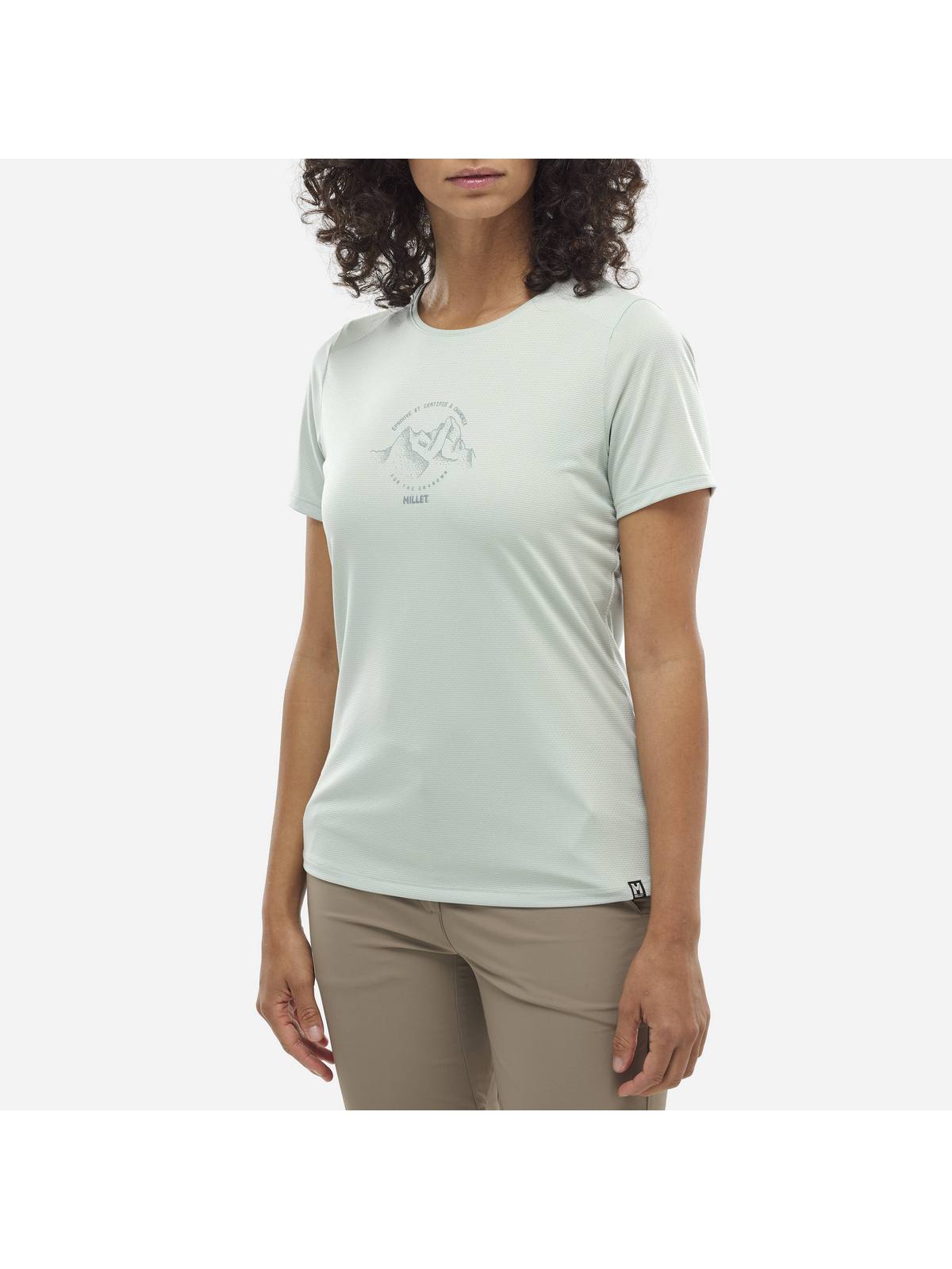 Koszulka MILLET UBIC LIGHT TS SS W zielony - Adventure Sports