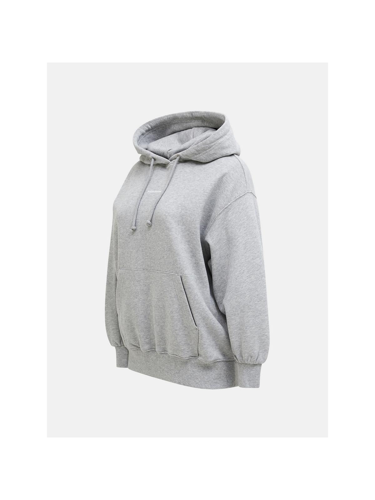 Bluza PEAK PERFORMANCE Original Terry Hood Women szary