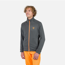Bluza outdoorowa męska Rossignol Blackside Fleece Fz szara - Adventure Sports
