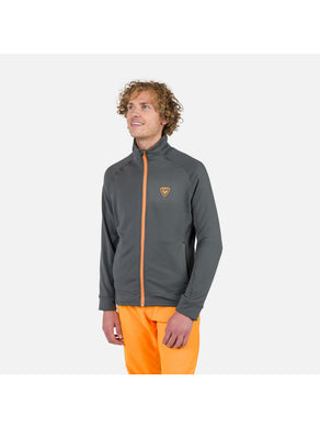 Bluza outdoorowa męska Rossignol Blackside Fleece Fz szara - Adventure Sports