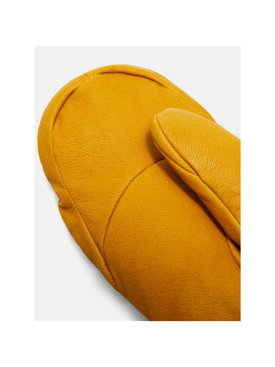 Rękawice narciarskie PEAK PERFORMANCE Leather HIPE Solarcore Insulated Ski Mitten beżowe
