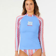 Lycra damska RIP CURL Coastal Instinct Upf Ls Rv niebieska
