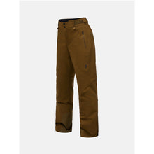 Spodnie narciarskie damskie PEAK PERFORMANCE Shred HIPE 2L Insulated Shell Pants brązowe
