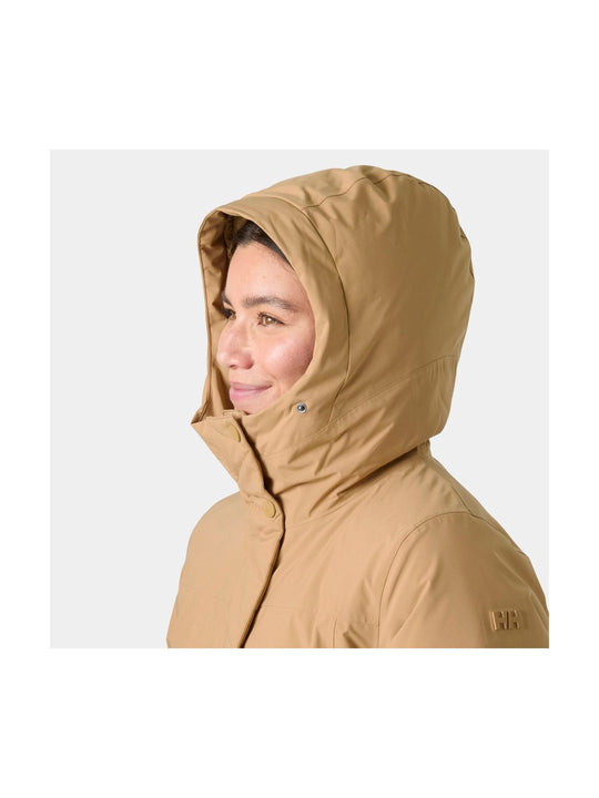 Parka damska HELLY HANSEN W Nesna Parka brązowa
