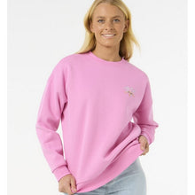 Bluza RIP CURL Hibiscus Diamond Heritage Crew różowa
