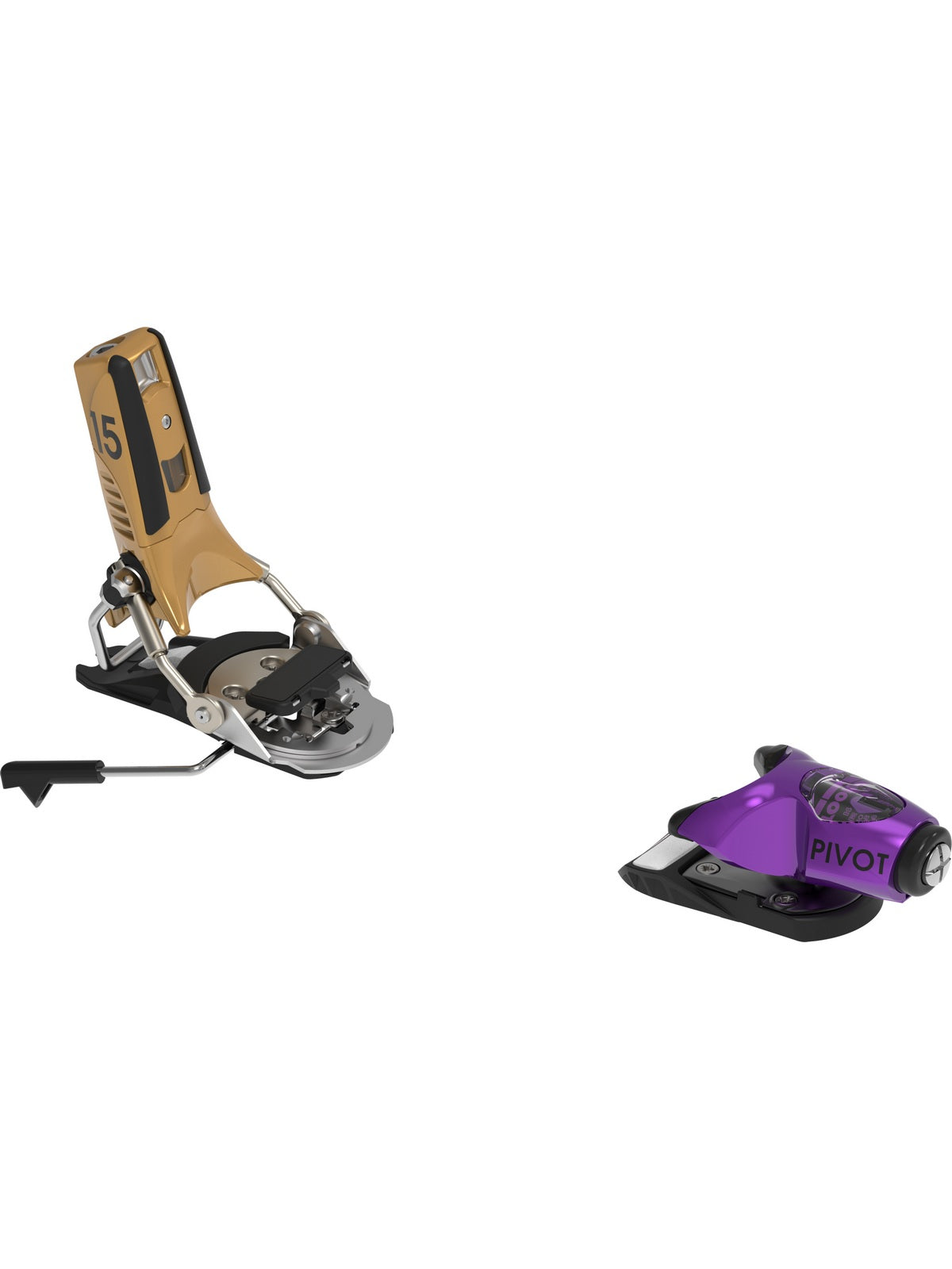 Wiązania narciarskie LOOK PIVOT 2.0 15 GW B105 Purple Gold