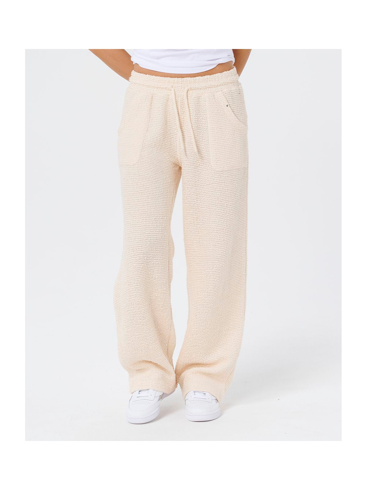 Spodnie damskie RIP CURL Cala Nights Textured Pant piaskowe
