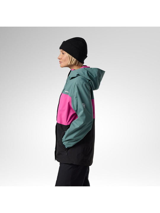 Kurtka narciarska damska ROSSIGNOL W Desafio 2L Shell Jkt zielona
