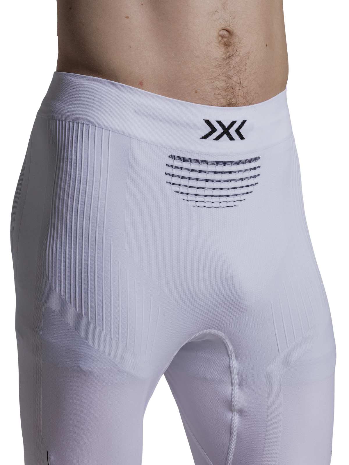 Legginsy męskie X-Bionic Invent Pants X White