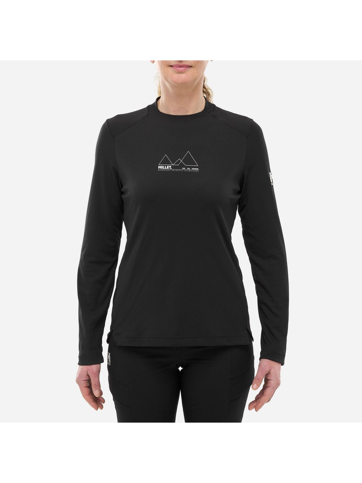 Koszulka MILLET KAMET TS LS W czarny - Adventure Sports