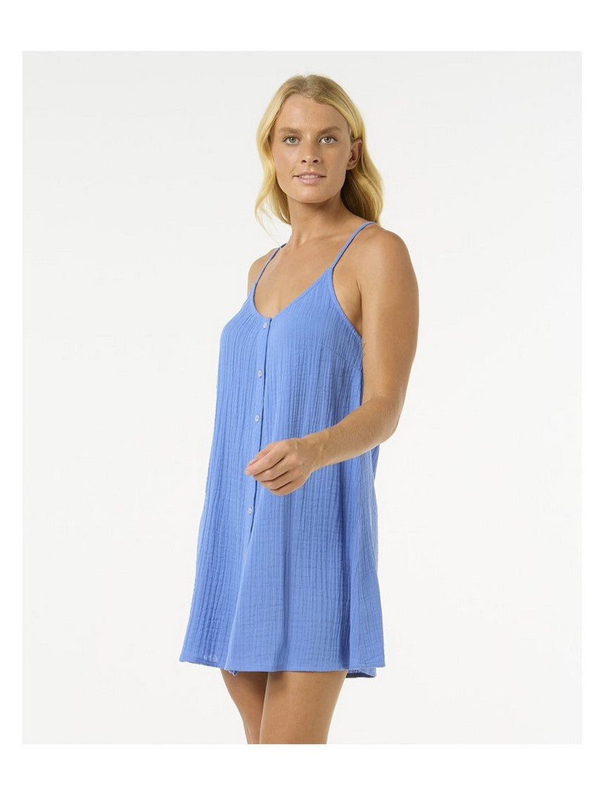 Sukienka plażowa RIP CURL Premium Surf Cover Up niebieska