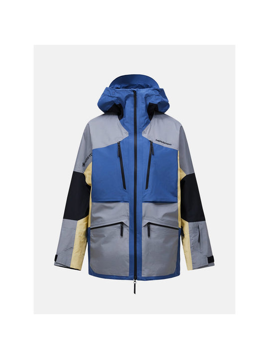 Kurtka narciarska męska PEAK PERFORMANCE Vertical GORE-TEX Pro 3L Shell Jacket niebieska
