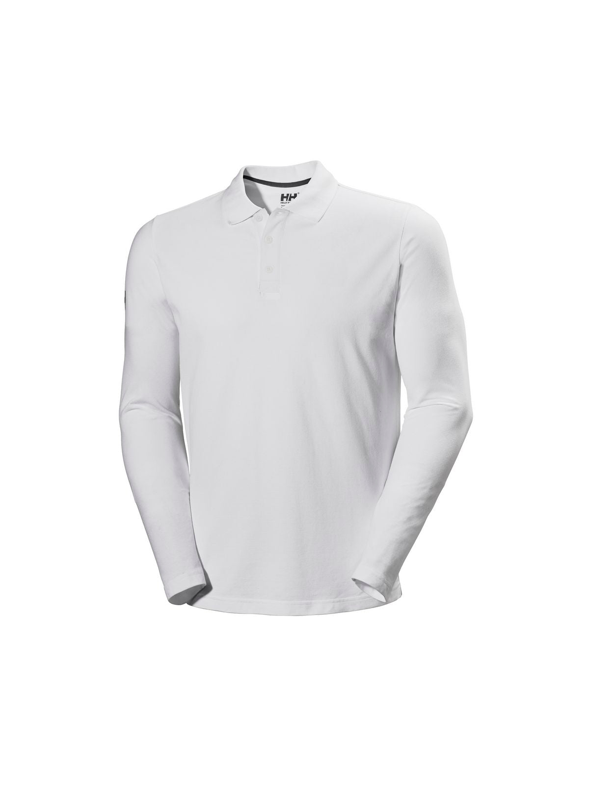 Koszulka męska HELLY HANSEN Crewline Ls Polo  kolor biały