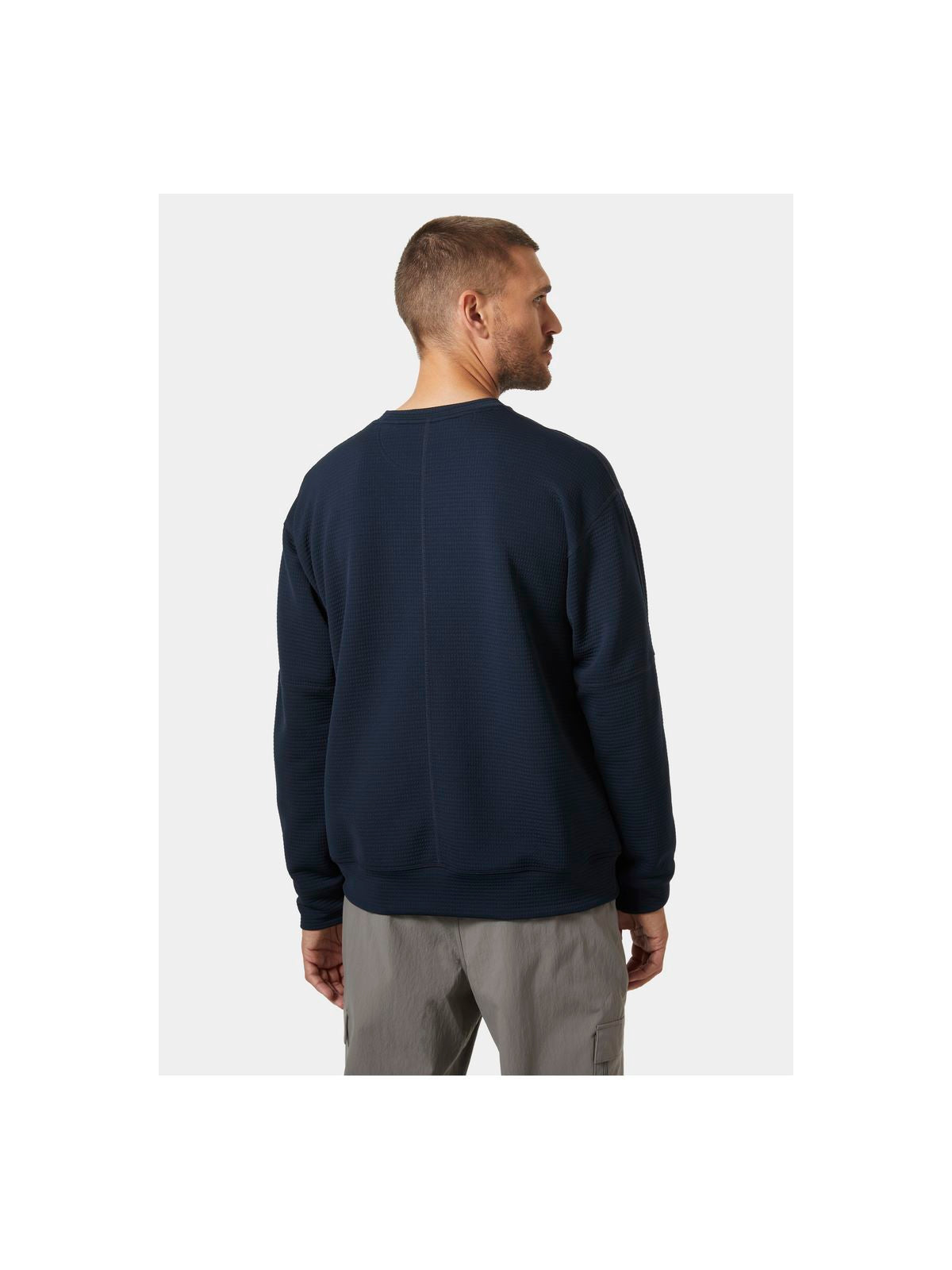 Bluza HELLY HANSEN Evolved Air Crewneck Midlayer granatowy