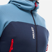 Bluza męska MILLET Fusion Grid Hoodie M niebieska
